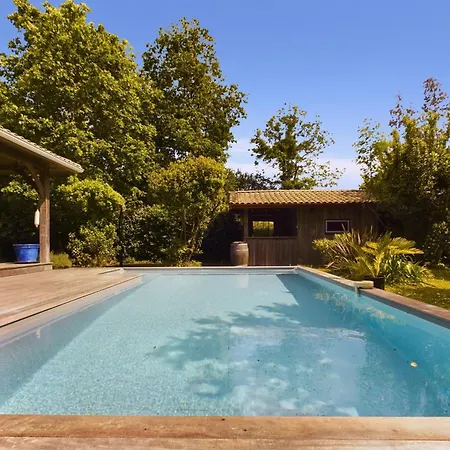 - Maison Au Calme Avec Piscine - 8 Pers * Lanton